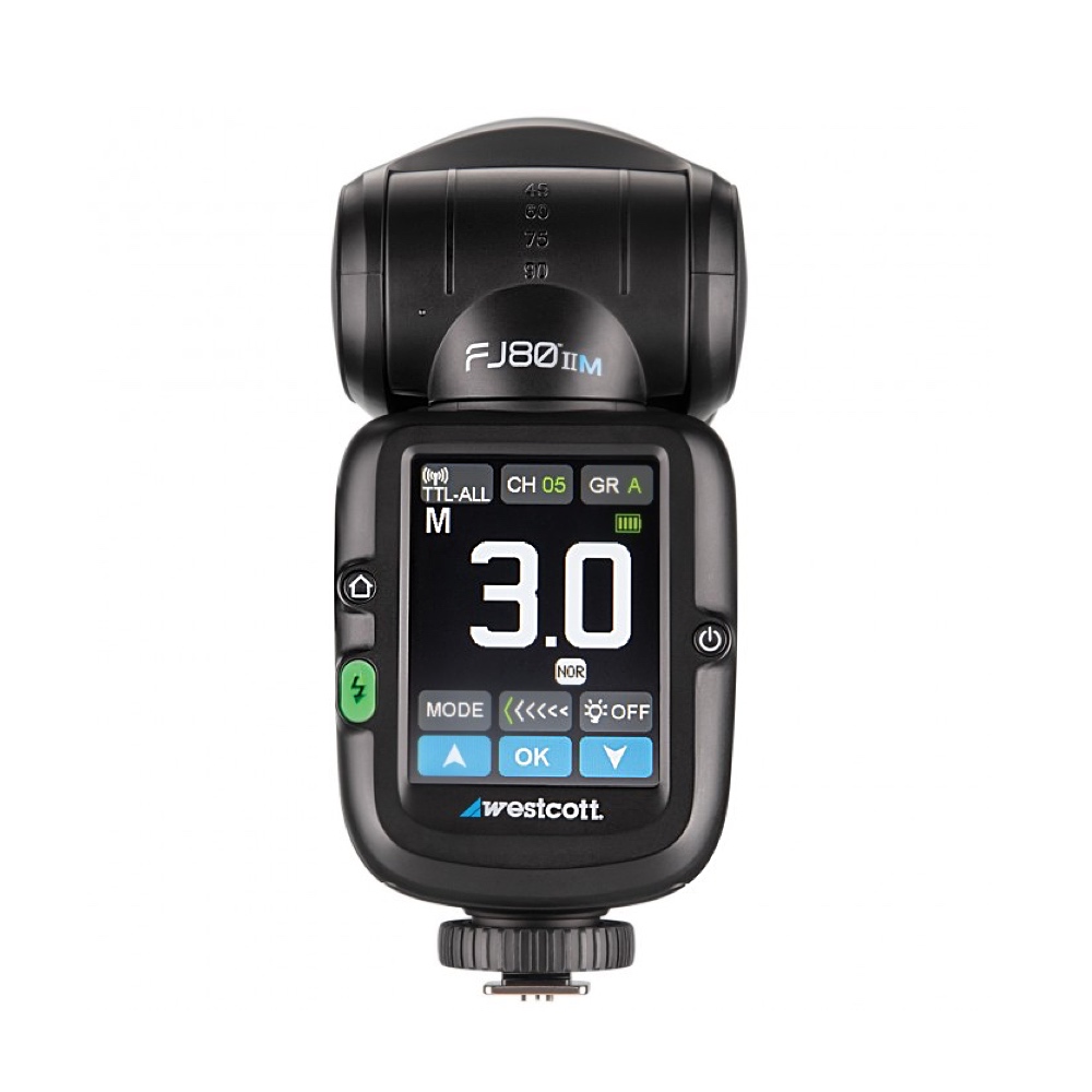 1665038270_642 Westcott FJ80 II M Universal Touchscreen 80Ws Speedlight