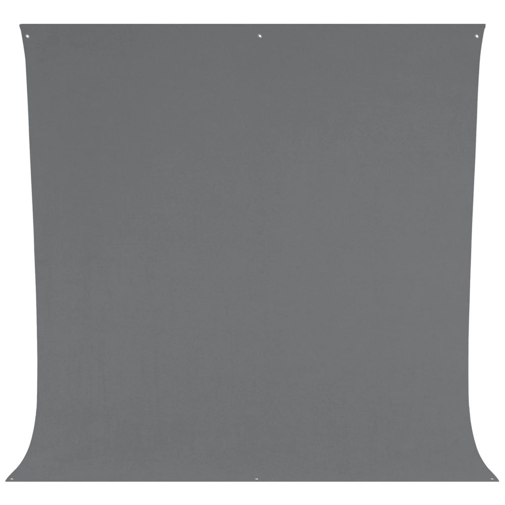 1673954412_571 Westcott Wrinkle-Resistant Backdrop - Neutral Grey (2,7 x 3 m)