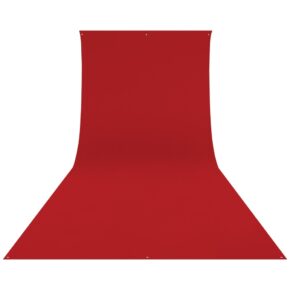 1674036519_860 Westcott Wrinkle-Resistant Backdrop - Scarlet Red (2,7 x 6,1m) luo L-muotoisen, saumattoman punaisen taustan, joka sopii studioihin, jotka etsivät puhdasta, ammattimaista ilmettä.