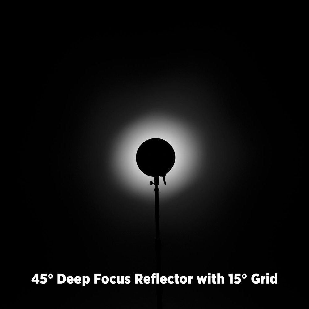1697119082_152 Westcott 45 Degree Deep Focus Reflector with Honeycomb Grids & Diffusion (Bowens Mount)