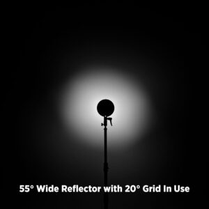 1698242523_210 Westcott 55 Degree Wide Umbrella Reflector with Honeycomb Grids (Bowens Mount)