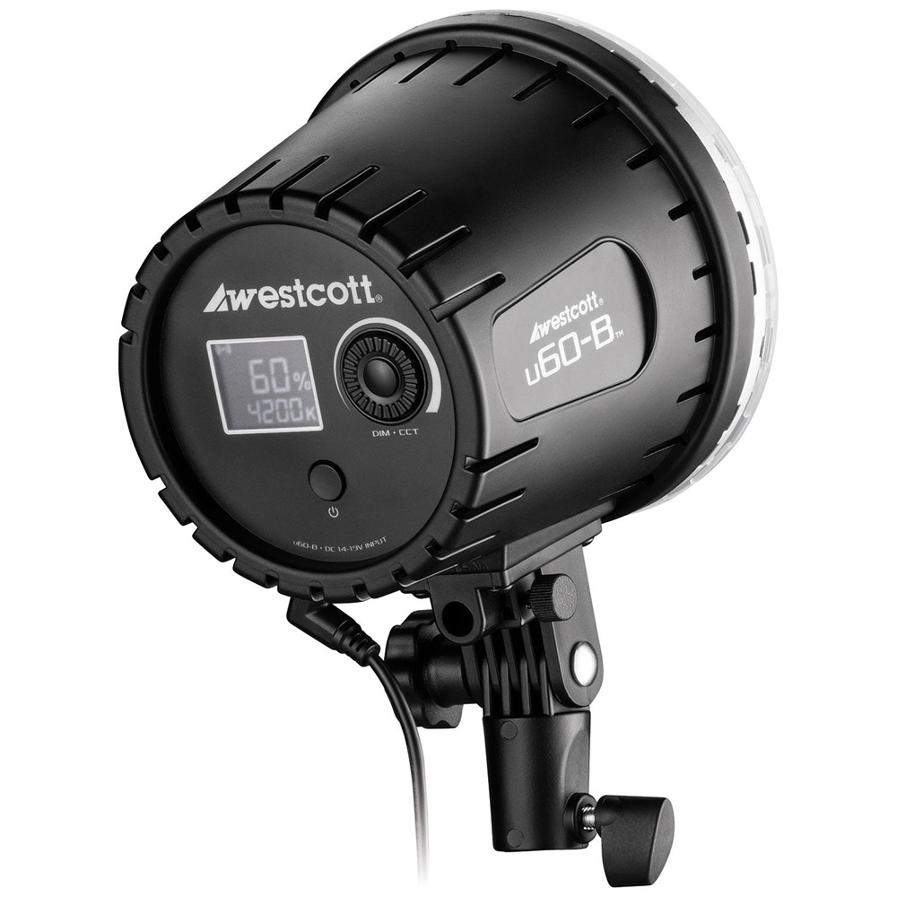 Westcott U60-B Bi-Color LED 1-Light Softbox Kit (60W) -LED softbox studio kit