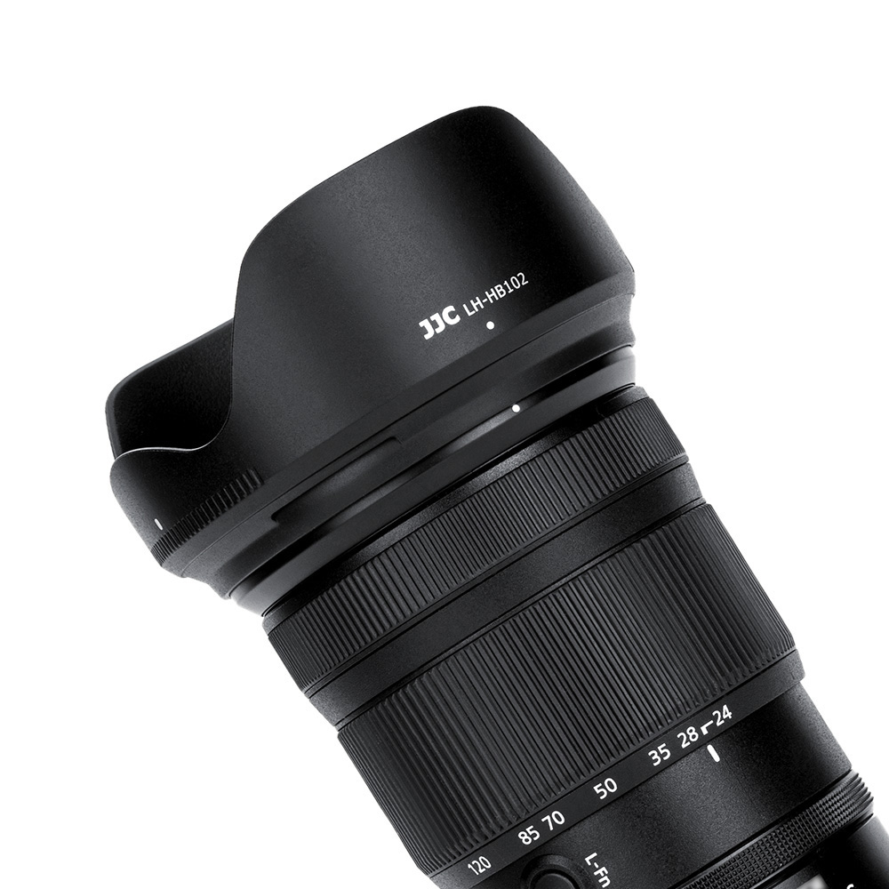 1745329223_437 JJC LH-HB102 -vastavalosuoja (Nikon Z 24-120mm f/4 S, Z 28-400mm f/4-8 VR)
