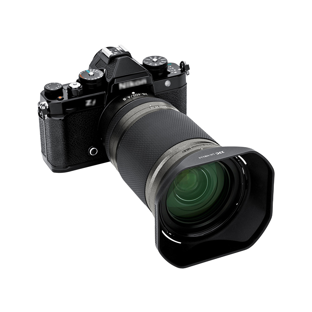 JJC LH-HB114 -vastavalosuoja (Nikon Z 28-400mm f/4-8 VR, Z 24-120mm f/4 S)