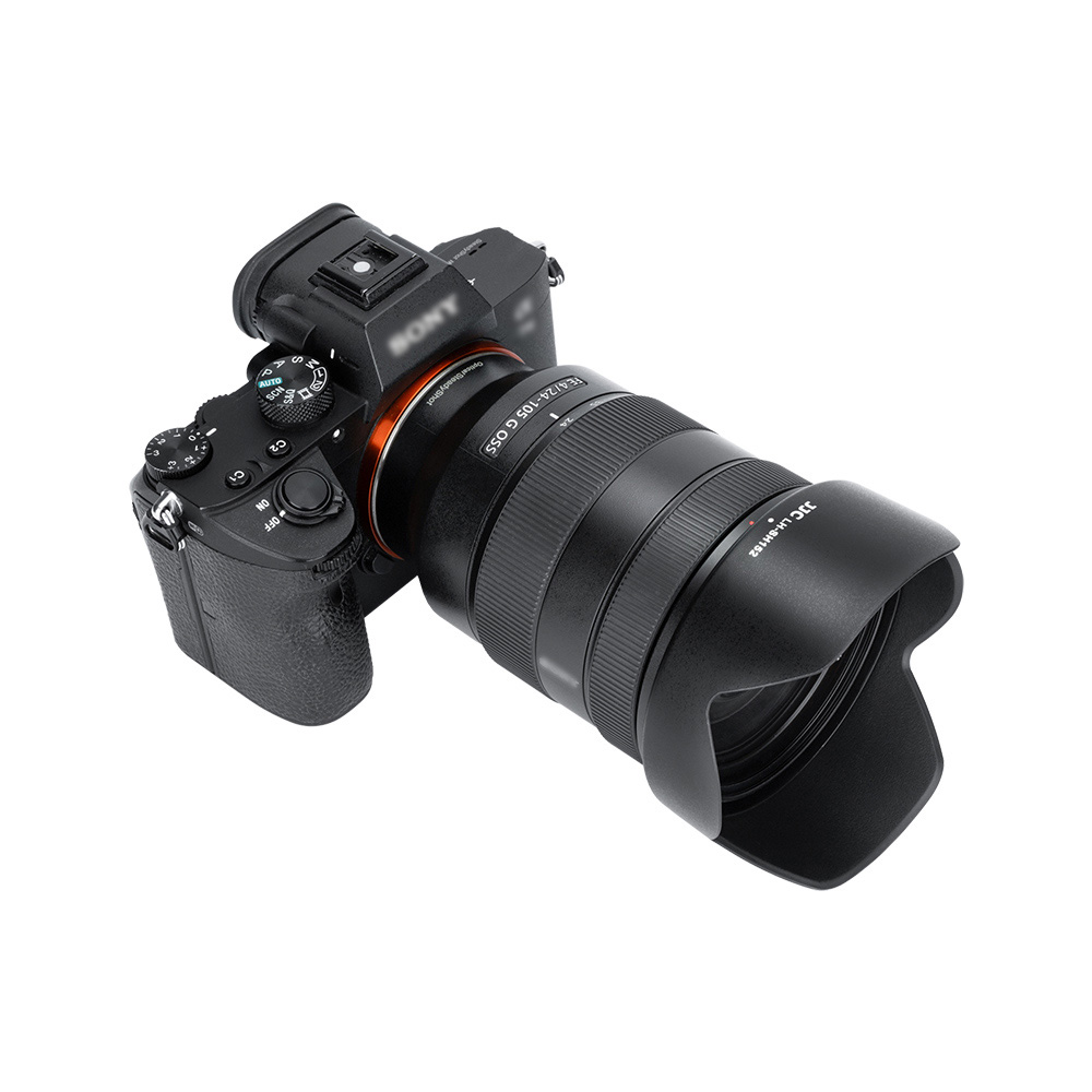 JJC LH-SH152 -vastavalosuoja (Sony FE 24-105 mm f/4 G OSS)