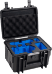 B&W Outdoor Cases Type 2000 for DJI Mini 4 Pro -suojalaukku, musta
