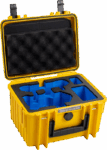 B&W Outdoor Cases Type 2000 for DJI Mini 4 Pro -suojalaukku, keltainen