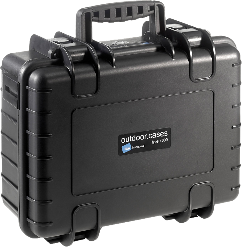 800q-02_112258 B&W Outdoor Cases Type 4000 Black (tyhjä) -kovamuovinen suojalaukku