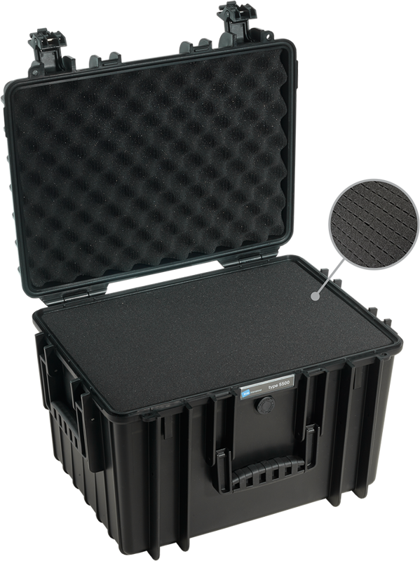 800q-02_112314 B&W Outdoor Cases Pre-Cut Foam /SI for type 5500 -esileikattu pehmustevaahto