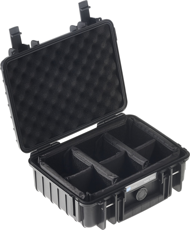 B&W Outdoor Cases Divider system /RPD for type 1000 -jakajajärjestelmä