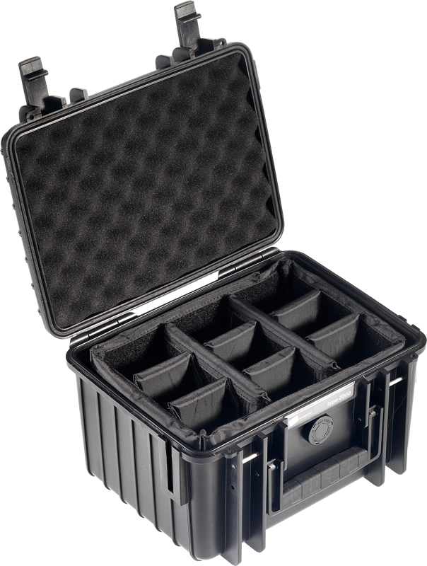 800q-02_112323 B&W Outdoor Cases Divider system /RPD for type 2000 -jakajajärjestelmä