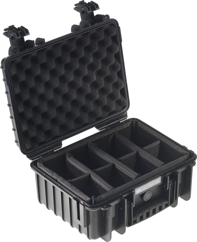 800q-02_112324 B&W Outdoor Cases Divider system /RPD for type 3000 -jakajajärjestelmä