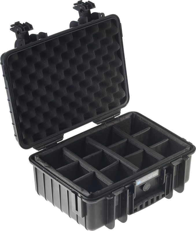 800q-02_112325 B&W Outdoor Cases Divider system /RPD for type 4000 -jakajajärjestelmä
