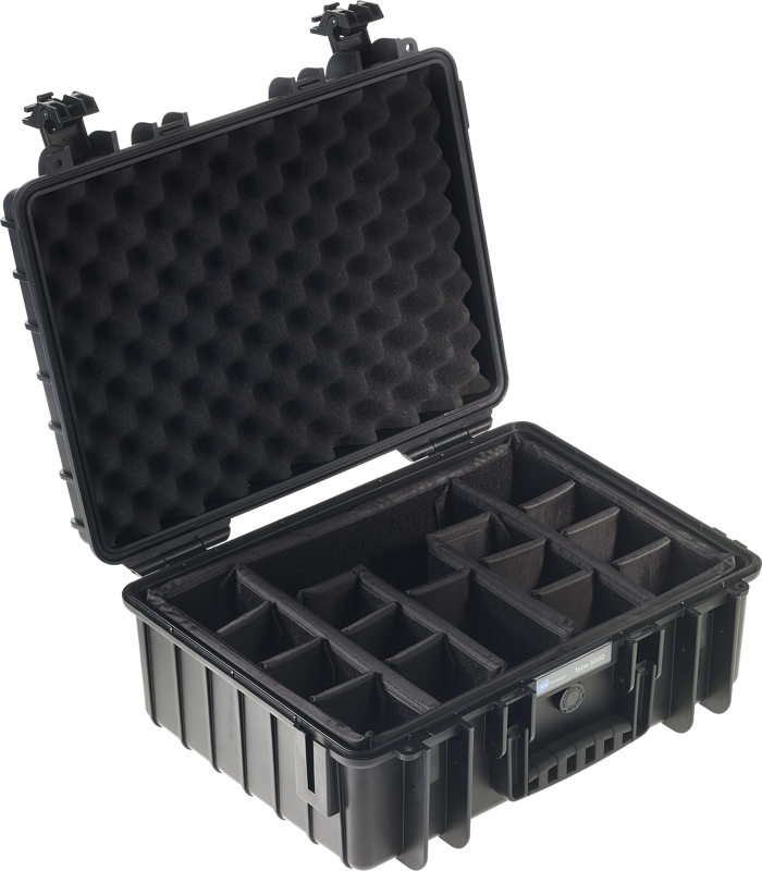 800q-02_112326 B&W Outdoor Cases Divider system /RPD for type 5000 -jakajajärjestelmä