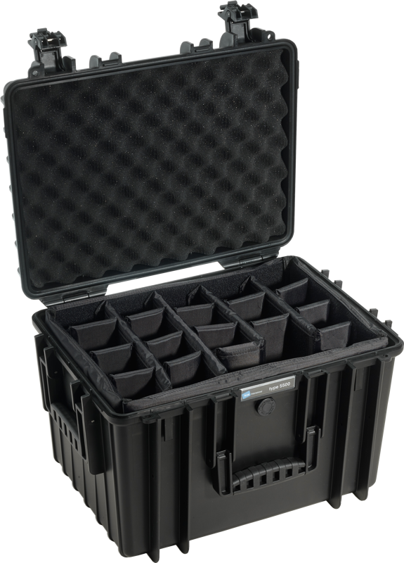 800q-02_112327 B&W Outdoor Cases Divider system /RPD for type 5500 -jakajajärjestelmä