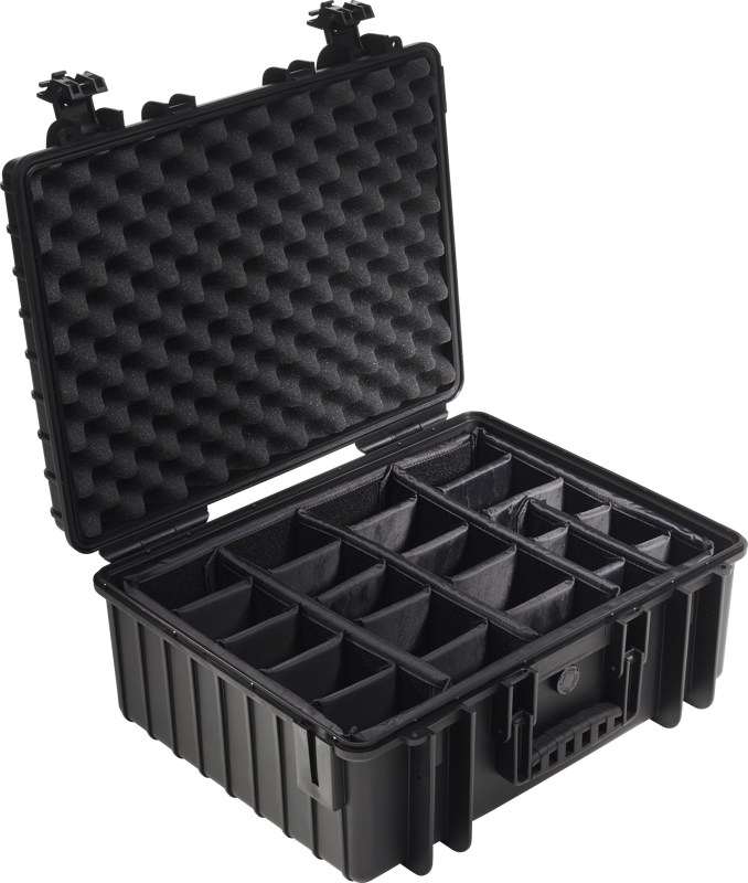 800q-02_112328 B&W Outdoor Cases Divider system /RPD for type 6000 -jakajajärjestelmä