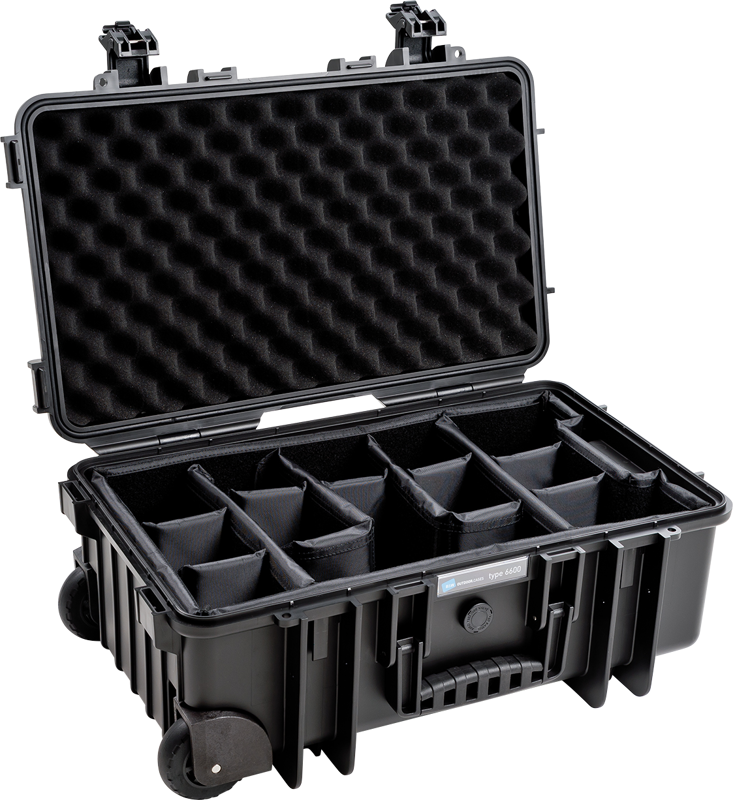 800q-02_112330 B&W Outdoor Cases Divider system /RPD for type 6600 -jakajajärjestelmä