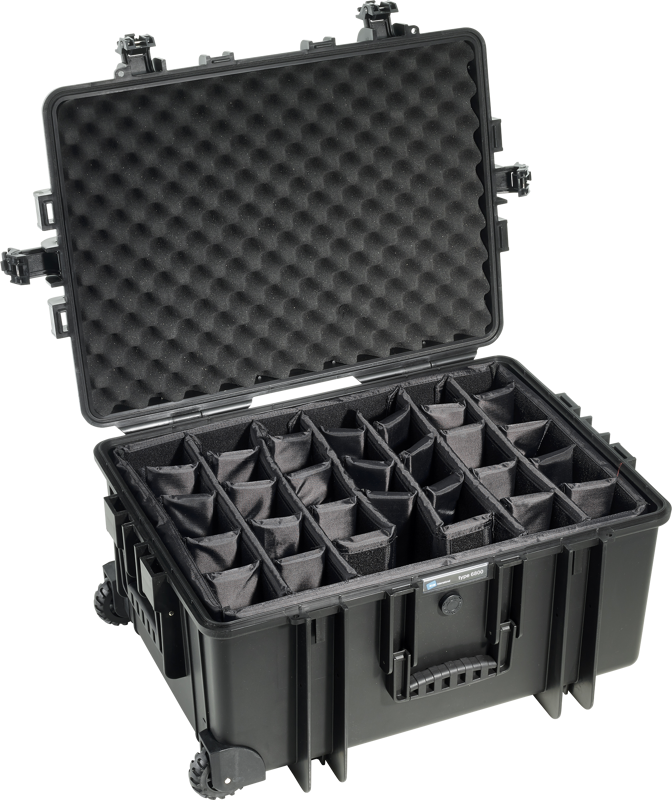 800q-02_112332 B&W Outdoor Cases Divider system /RPD for type 6800 -jakajajärjestelmä
