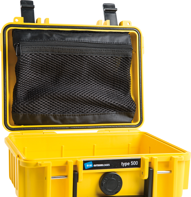 800q-02_112344 B&W Outdoor Cases Meshbag /MB for type 500 -kannen verkkotasku