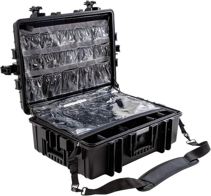 800q-02_113706 B&W Outdoor Cases Type 6500 for Medical Emergency Kit -ensiapulaukku, musta