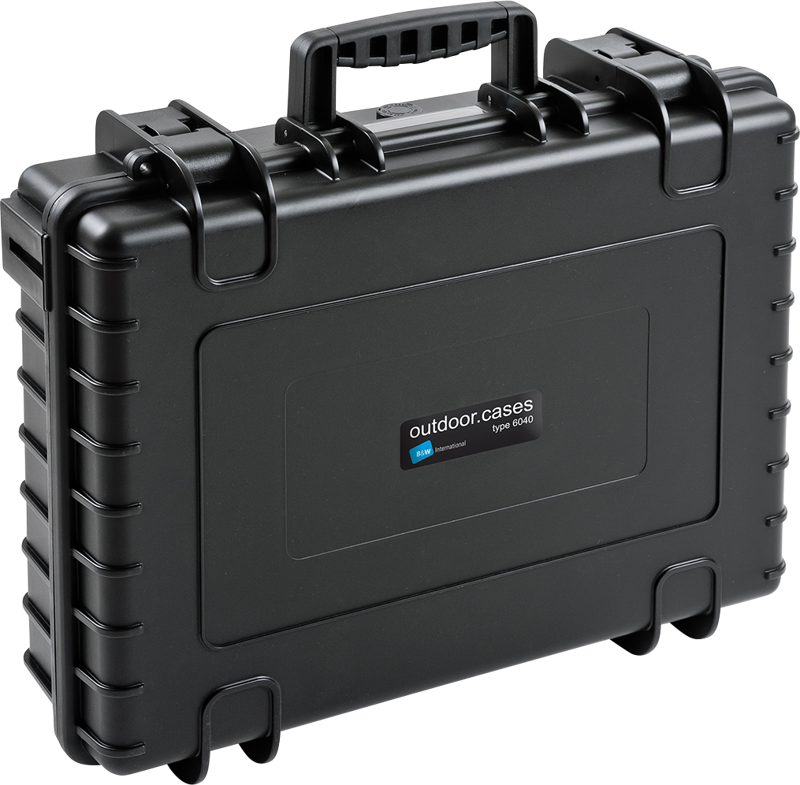 800q-02_118038 B&W Outdoor Cases Type 6040 Li-ion Carry & Store -suojalaukku akuille, musta
