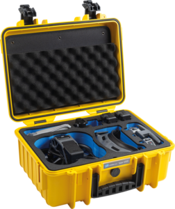 B&W Outdoor Cases Type 4000 for DJI Avata  -suojalaukku, keltainen