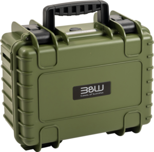 B&W Outdoor Cases Type 3000 (väliseinät) -suojalaukku, vihreä