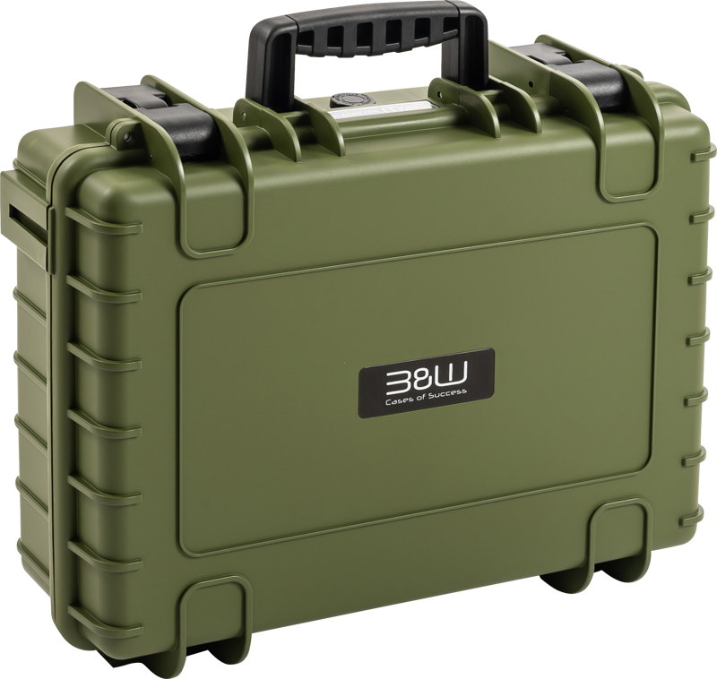 BW Outdoor Cases Type 5040 (tyhjä) -suojalaukku, vihreä