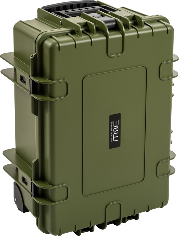 800q-02_126535 B&W Outdoor Cases Type 6700 (dividers) protective case, green