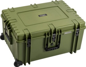 B&W Outdoor Cases Type 7800 (esileikattu vaahtomuovi) -suojalaukku, vihreä