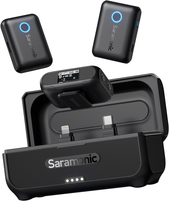 800q-02_127455 Saramonic Blink 500 B2+ (TX+TX+RX) 2 to 1 - 2,4 GHz wireless system