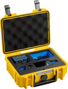800q-02_127469 BW Outdoor Case Type 500 for Insta360 X3 -suojalaukku, keltainen