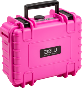 BW Outdoor Case Type 500 for Insta360 X3 -suojalaukku, vaaleanpunainen