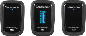 800q-02_128158 Saramonic Blink 500 ProX B2R 2.4GHz Dual-Channel Wireless Microphone System with Charging Case