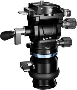 800q-02_128570 Sirui KV-10 Pan & Tilt Head with Leveling Base -jalustapää