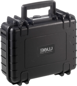 800q-02_128696 B&W Outdoor Cases Type 1000 for Insta360 X4 -suojalaukku, musta