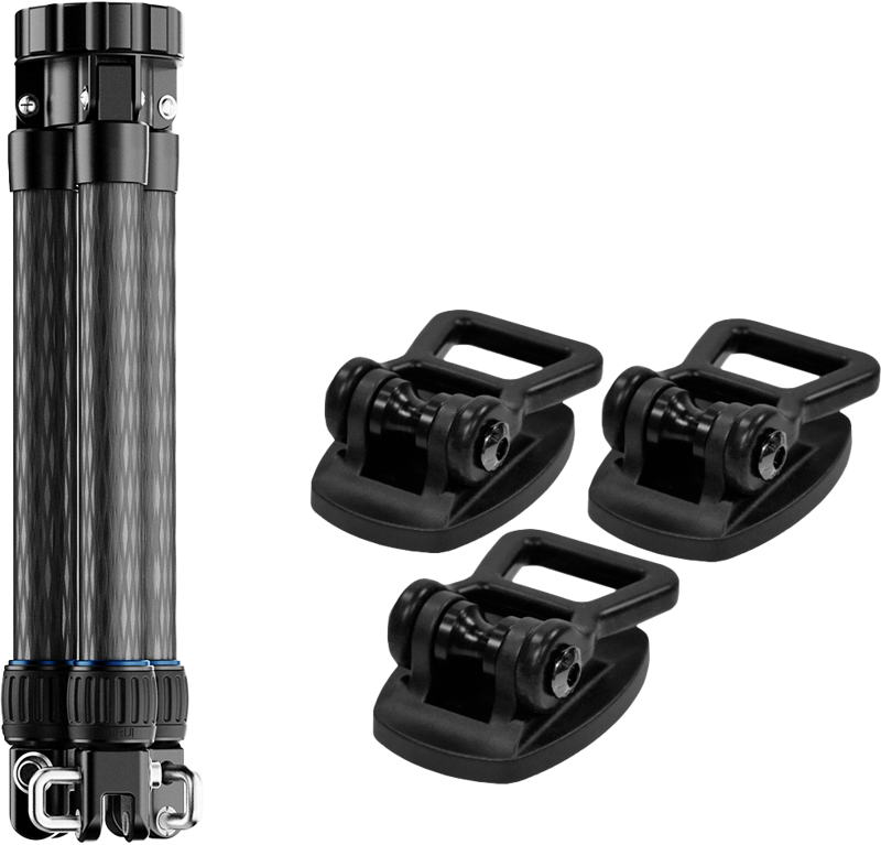 800q-02_128823 Sirui Horse Shoe Feet & Mid Spreader SVT-MS For Sirui SVT, SVS & SQ-Tripods -jalustatarvike
