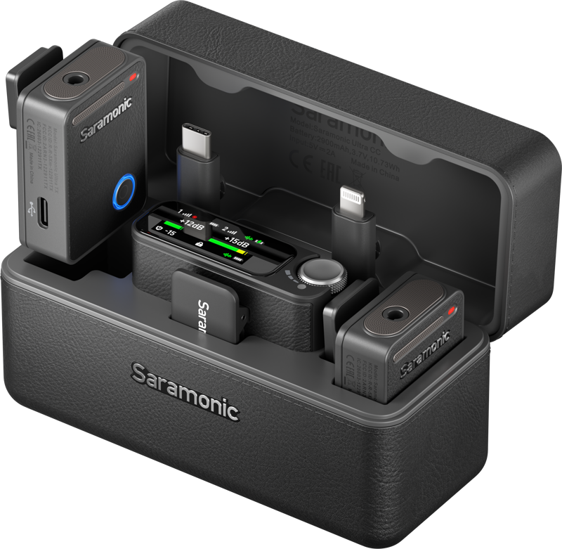 800q-02_130097 Saramonic Ultra Black including Lavalier Mics
