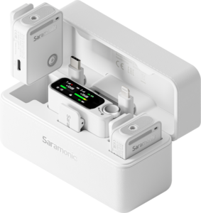 800q-02_130100 Saramonic Ultra White including Lavalier Mics