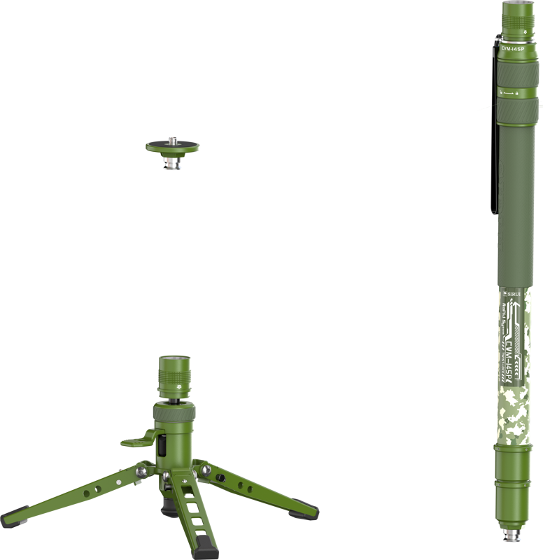 800q-02_130545 Sirui Monopod Pedal Version Camouflage CVM-145P -yksijalka