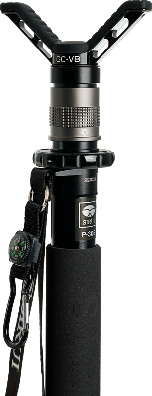 800q-02_130933 Sirui Monopod (Alu) Kit with Quick Release and Gun Clamp -yksijalkasetti