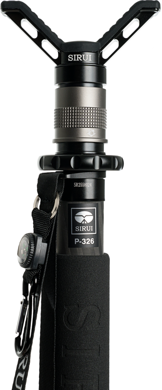 800q-02_130934 Sirui Monopod (Carbon) Kit with Quick Release and Gun Clamp -yksijalka