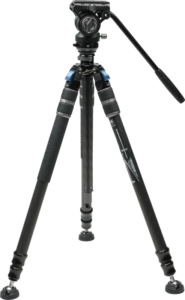 800q-02_132693 Sirui One Step Height Adjustment Carbon Video Tripod Kit SVS60 + S3 -videokamerajalustasetti