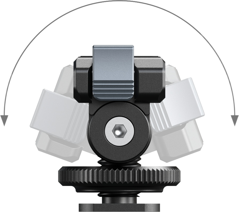 800q-02_134142 SmallRig 5436 Quick Release Support for DJI Osmo Action 5 Pro/4/3 with Cold Shoe