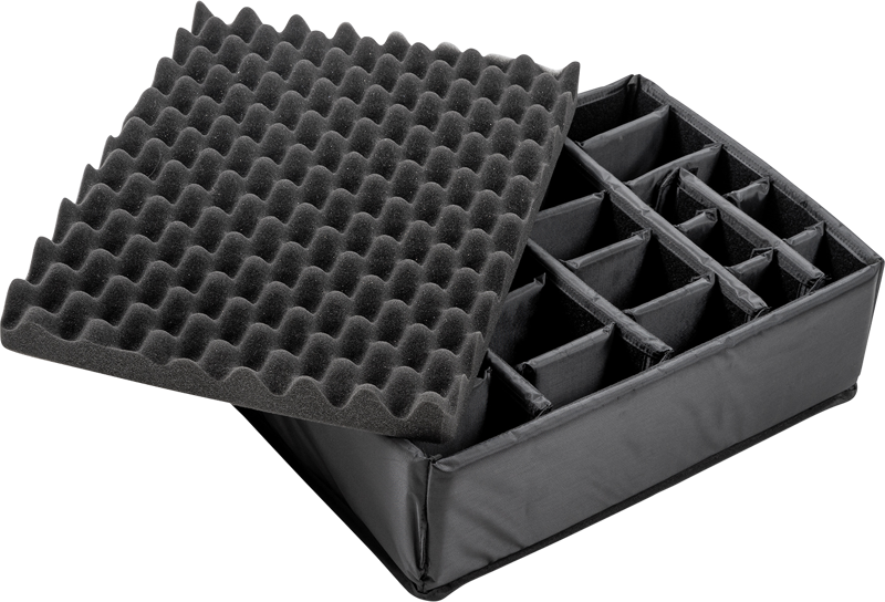 800q-03_112279 B&W Outdoor Cases Type 6000 (väliseinät) -suojalaukku, musta
