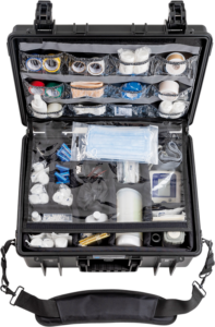 800q-03_113702 B&W Outdoor Cases Type 6000 for Medical Emergency Kit -ensiapulaukku, musta