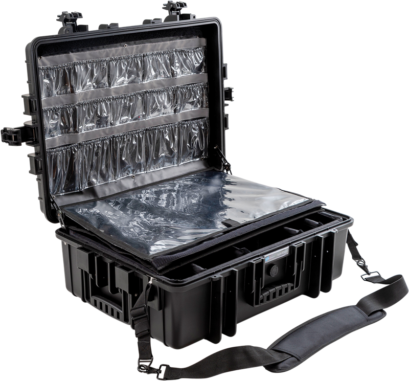 800q-03_113706 B&W Outdoor Cases Type 6500 for Medical Emergency Kit -ensiapulaukku, musta