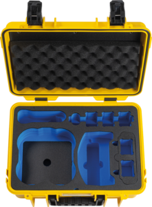 B&W Outdoor Cases Type 4000 for DJI Avata  -suojalaukku, keltainen