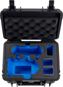 800q-03_126682 B&W Outdoor Cases Type 2000 for DJI Mini 4 Pro -suojalaukku, musta