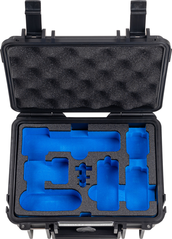 800q-03_127062 B&W Outdoor Case Type 500 for DJI Osmo Pocket 3 Creator Combo -suojalaukku, musta